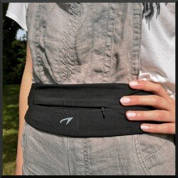 Ceinture à poches en Lycra